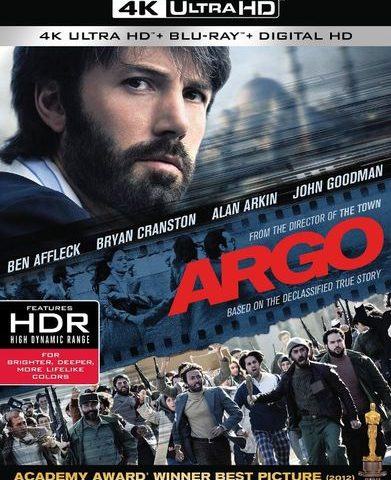 Argo (2012) 4K Ultra HD 2160P Blu-Ray