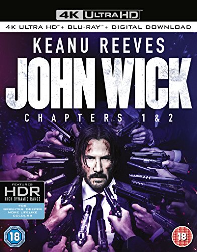 John Wick 2014 / John Wick: Chapter 2 2017 4K Ultra HD Blu-Ray - 4К