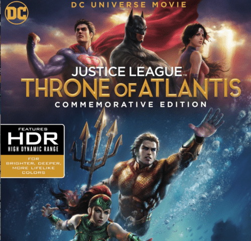 Justice League: Throne of Atlantis 4K 2015 Ultra HD 2160p