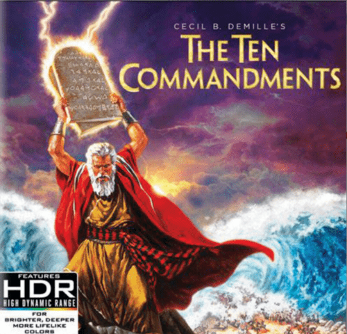 The Ten Commandments 4K 1956